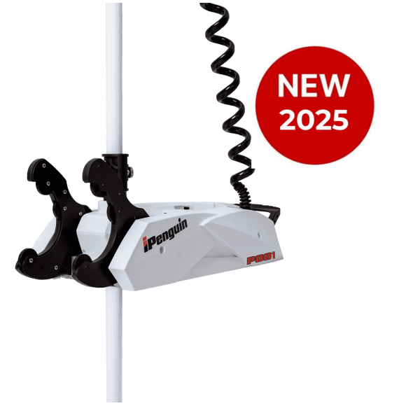 Электромотор HAIBO IPENGUIN P001 12v/54 New 2025 + ВСТРОЕННЫЙ КОМПАС