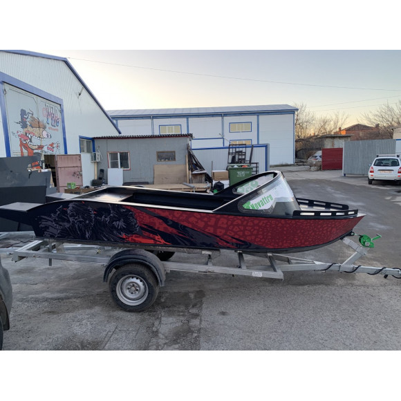 Лодка из Пнд Киммерия 420PRO-X Черная